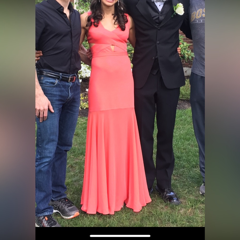 BCBGMaxazria Coral Gown